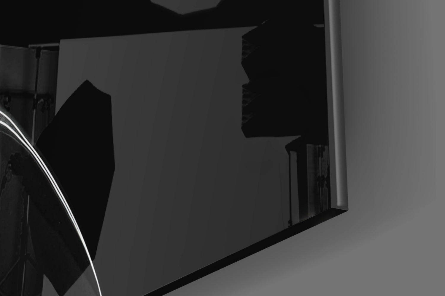 Hourglass Glass Wall Art.