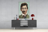 Gentleman Glass Wall Art.