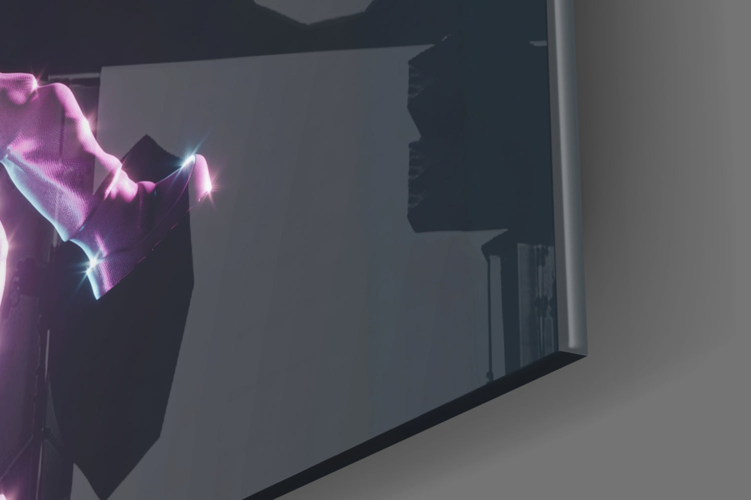 Astronaut Glass Wall Art.