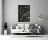 Leaf Glass Wall Art