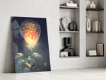 Starry Dream artwork anchoring a wall with whimsical dreamy palette