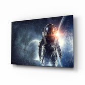 Cinematic-space panel bringing epic drama to a contemporary lounge
