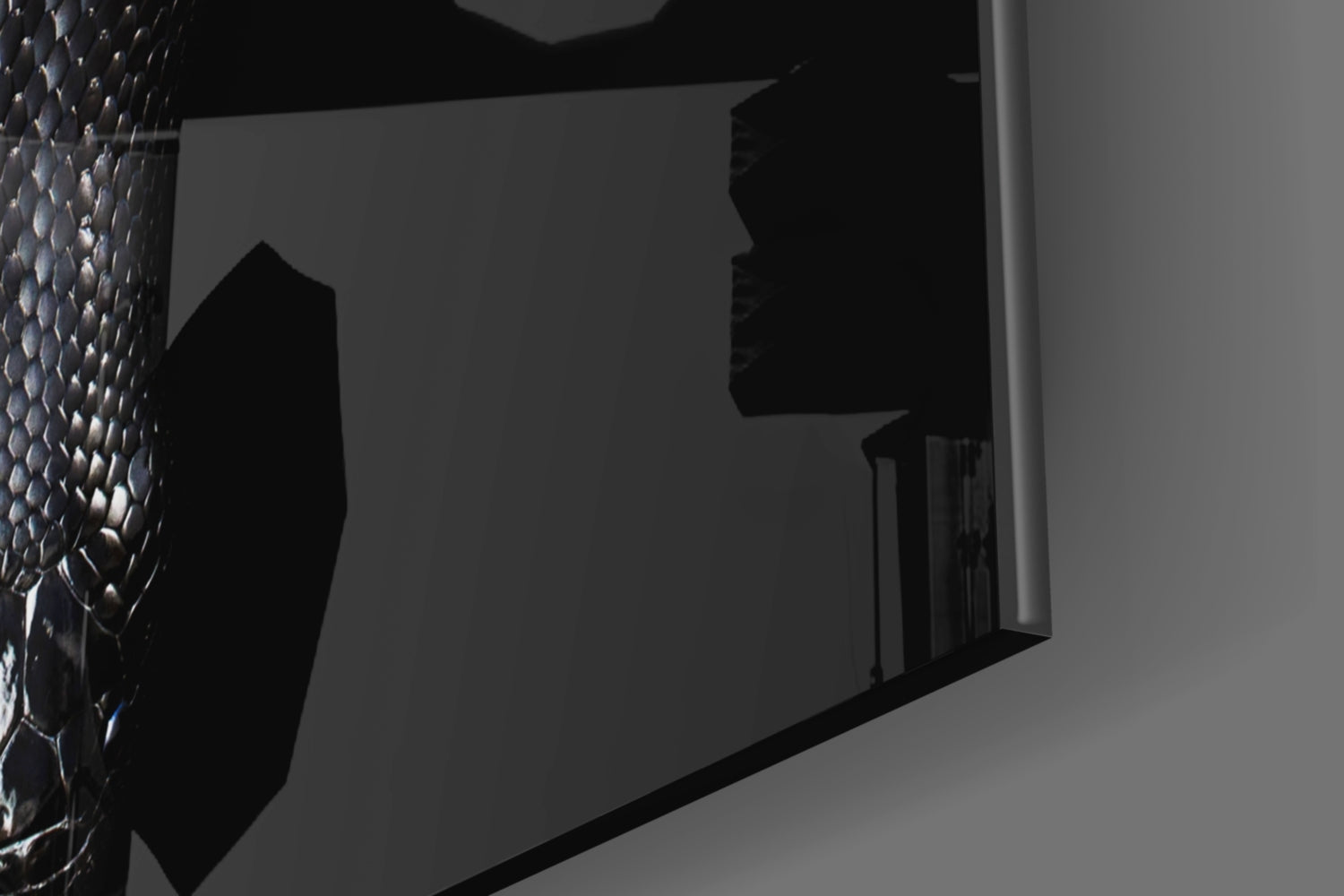 Snake Glass Wall Art.