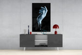 Hand Glass Wall Art.