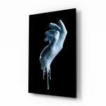 Surreal-3D panel bringing bold drama to a contemporary lounge
