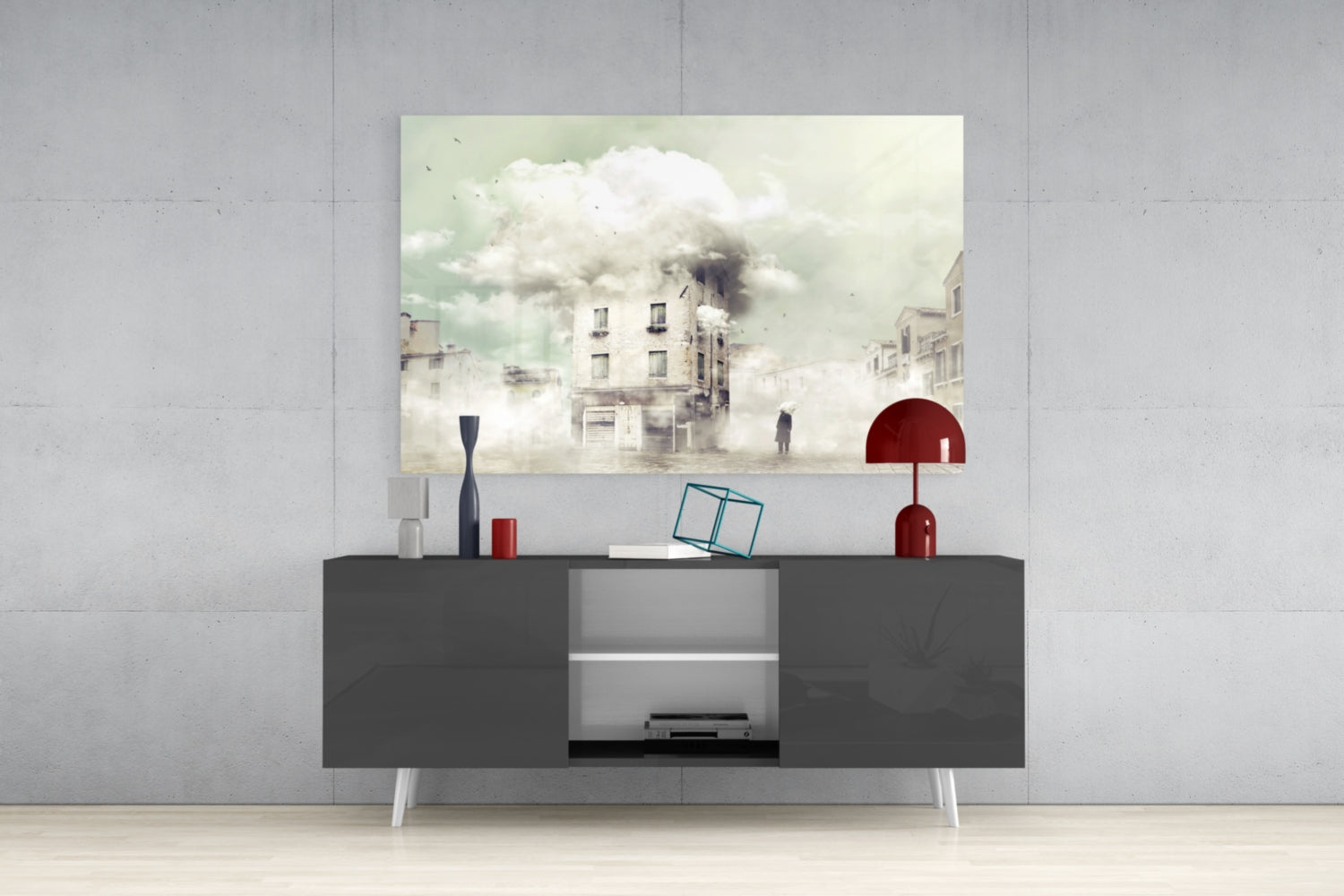 Fog Glass Wall Art.