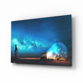 Fantasy-dream panel bringing dreamy wonder to a contemporary kids room