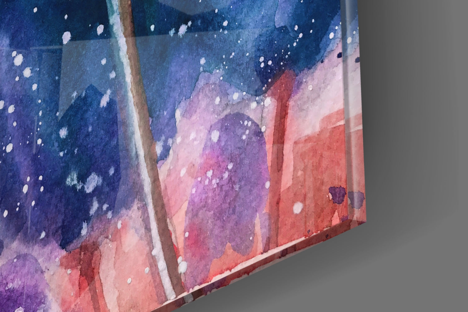 Tulip Glass Wall Art.