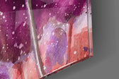 Tulip panel catching window light to reveal its luminous wash