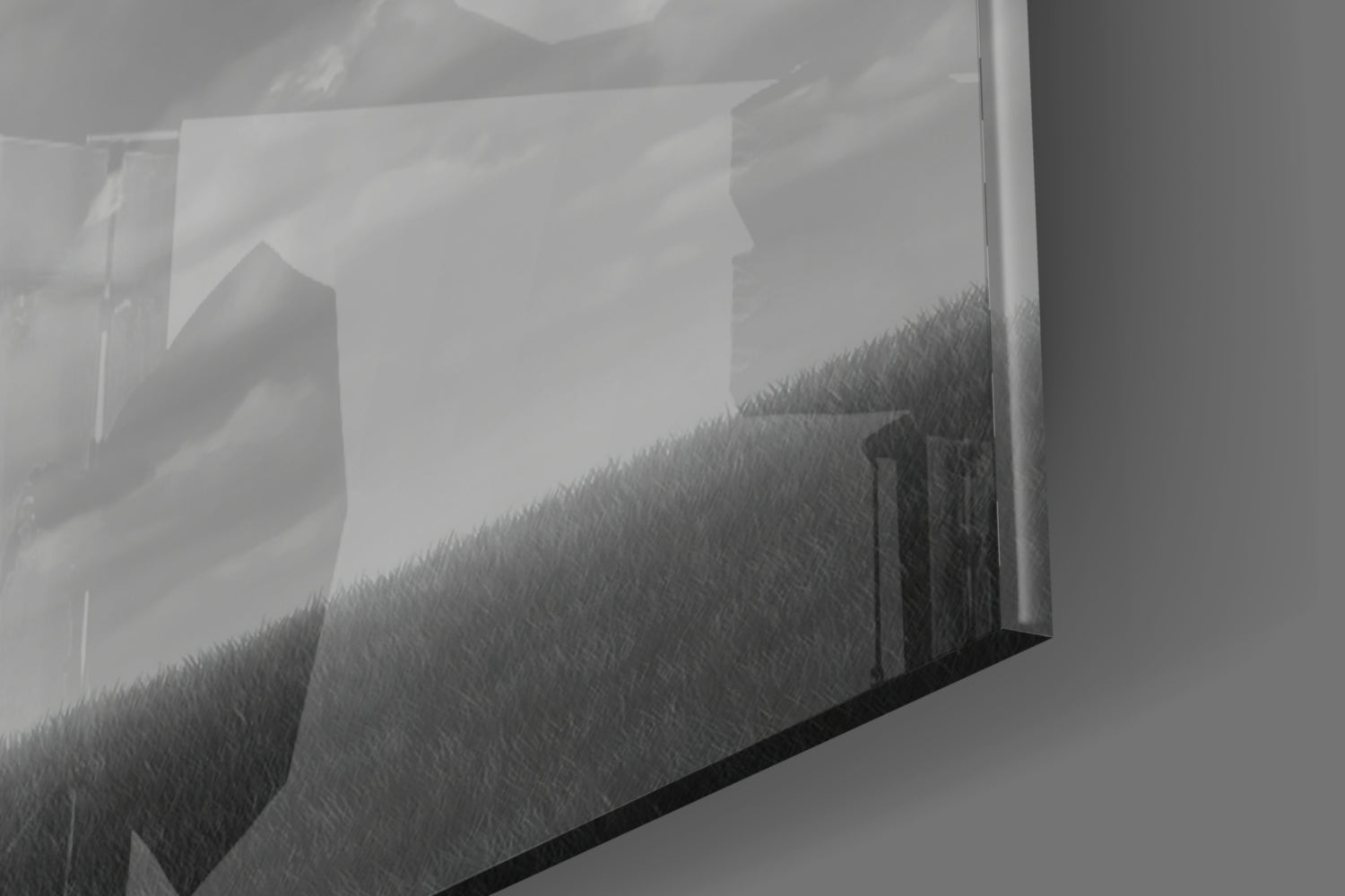 Autumn of Thoughts Glass Wall Art.