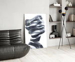 Man glass print enhancing a bedroom with cinematic calm