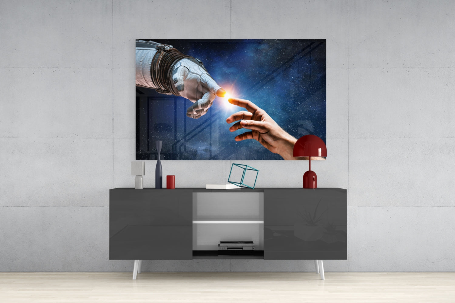 Creation Glass Wall Art.