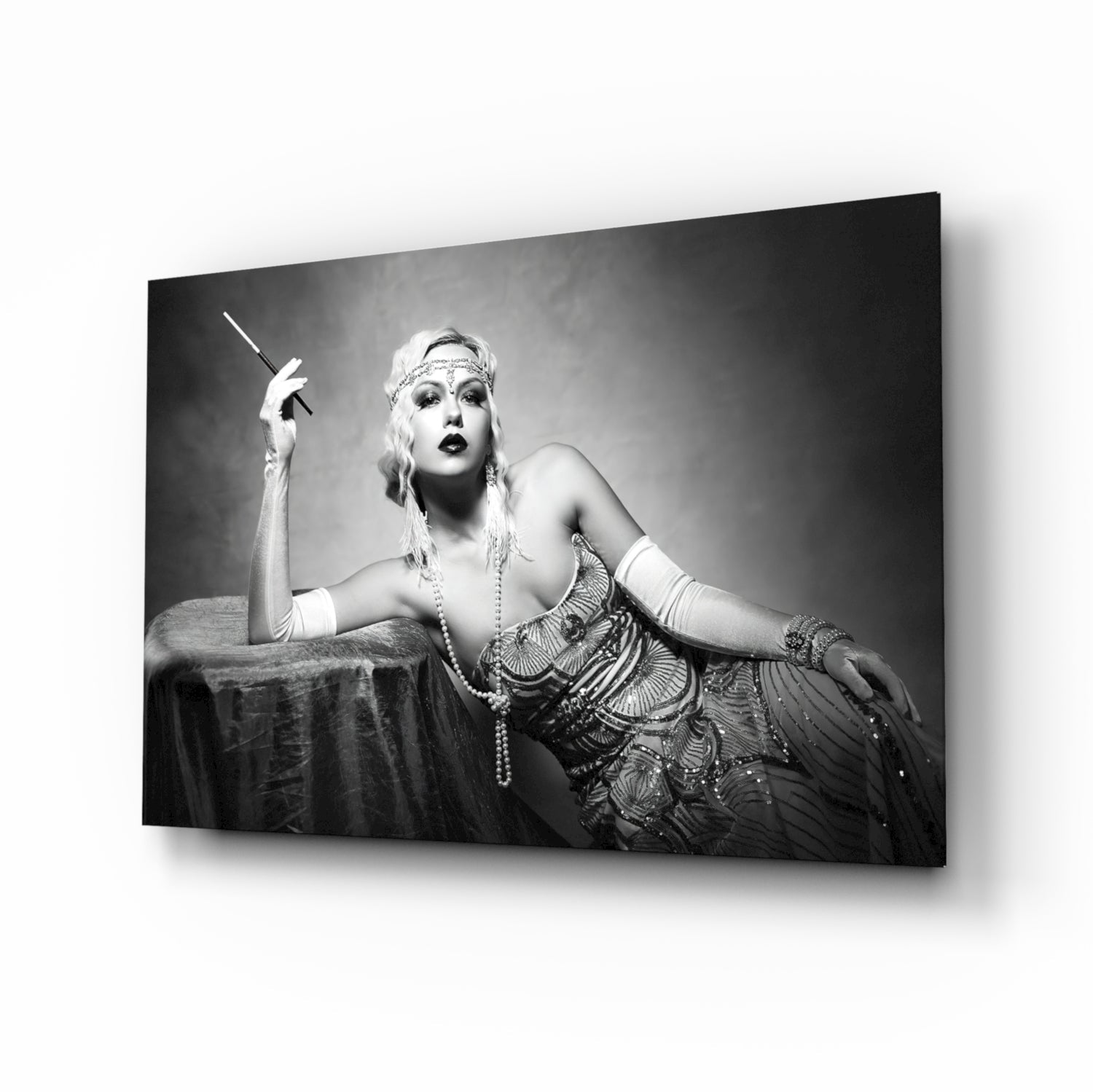 Roaring 20s Glass Wall Art.