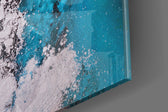 Colors of Abstraction panel catching window light to reveal its luminous shimmer