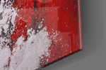 Colors of Abstraction panel catching window light to reveal its dramatic saturation