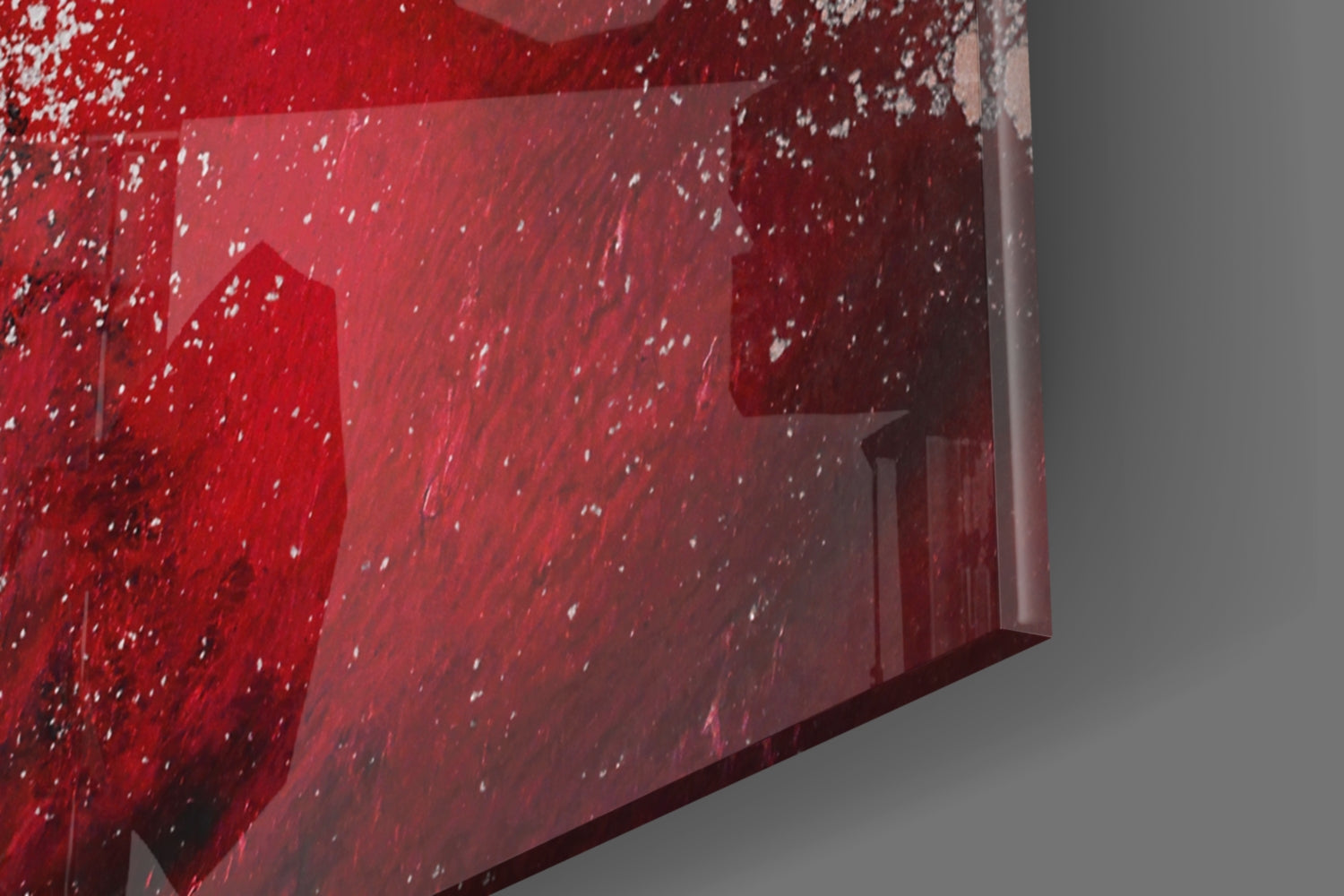 Colors of Abstraction Glass Wall Art.