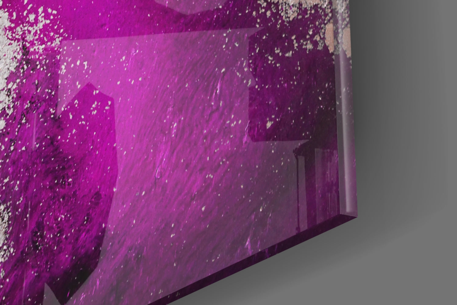 Colors of Abstraction Glass Wall Art.