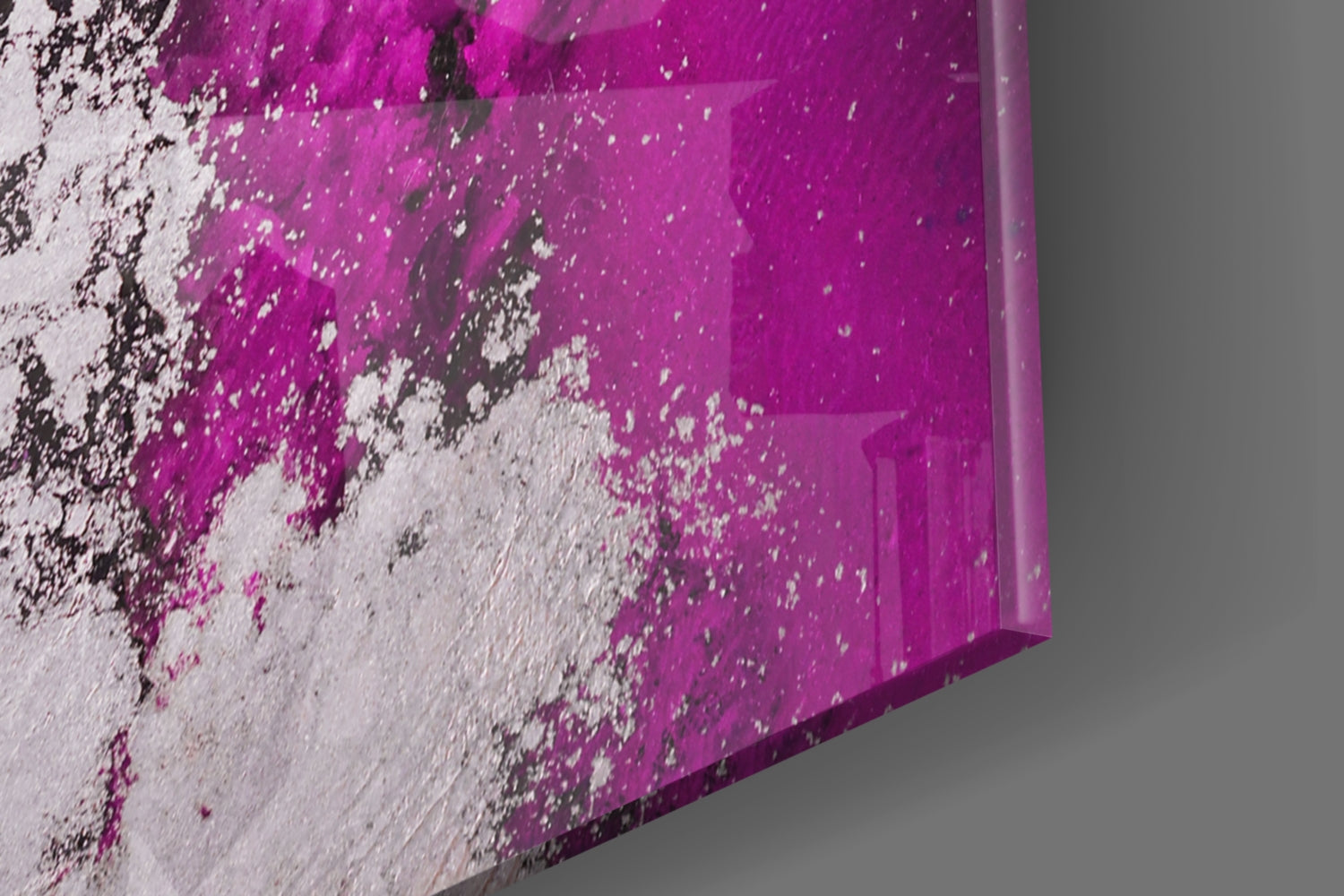 Colors of Abstraction Glass Wall Art.