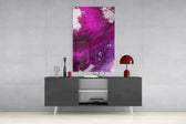 Colors of Abstraction Glass Wall Art.