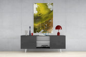 Colors of Abstraction Glass Wall Art.