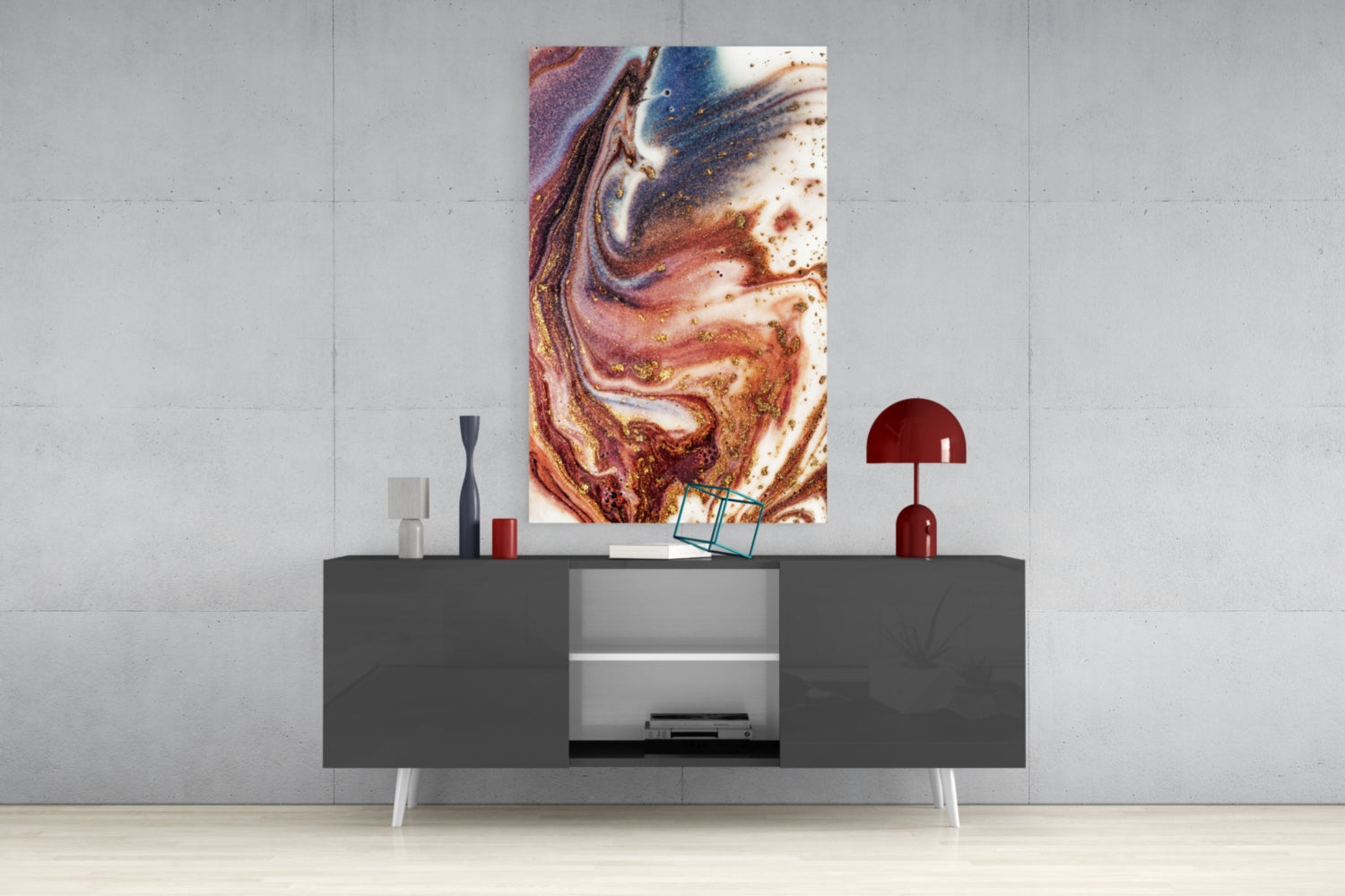 Marble Glass Wall Art.