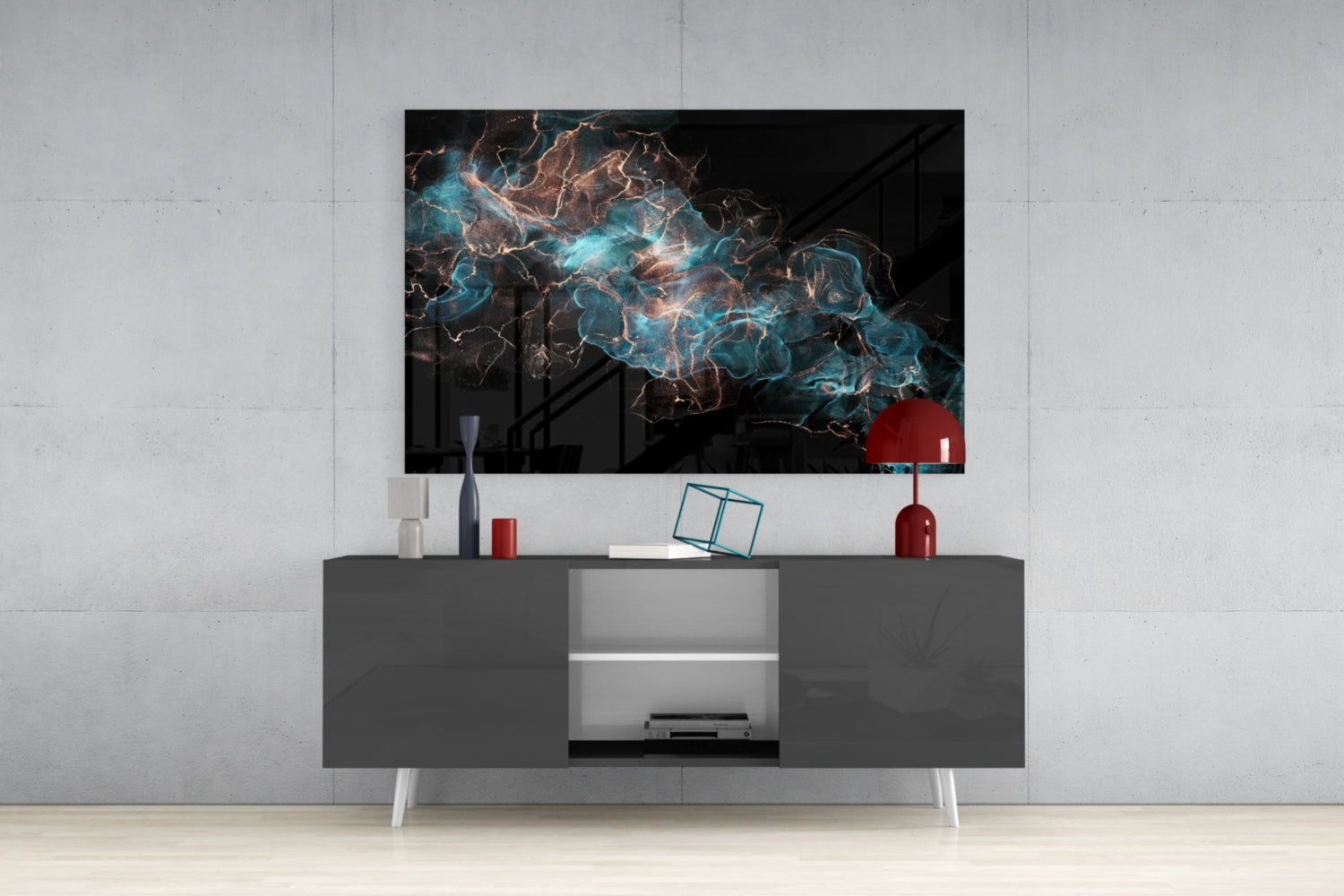 Energy Glass Wall Art.