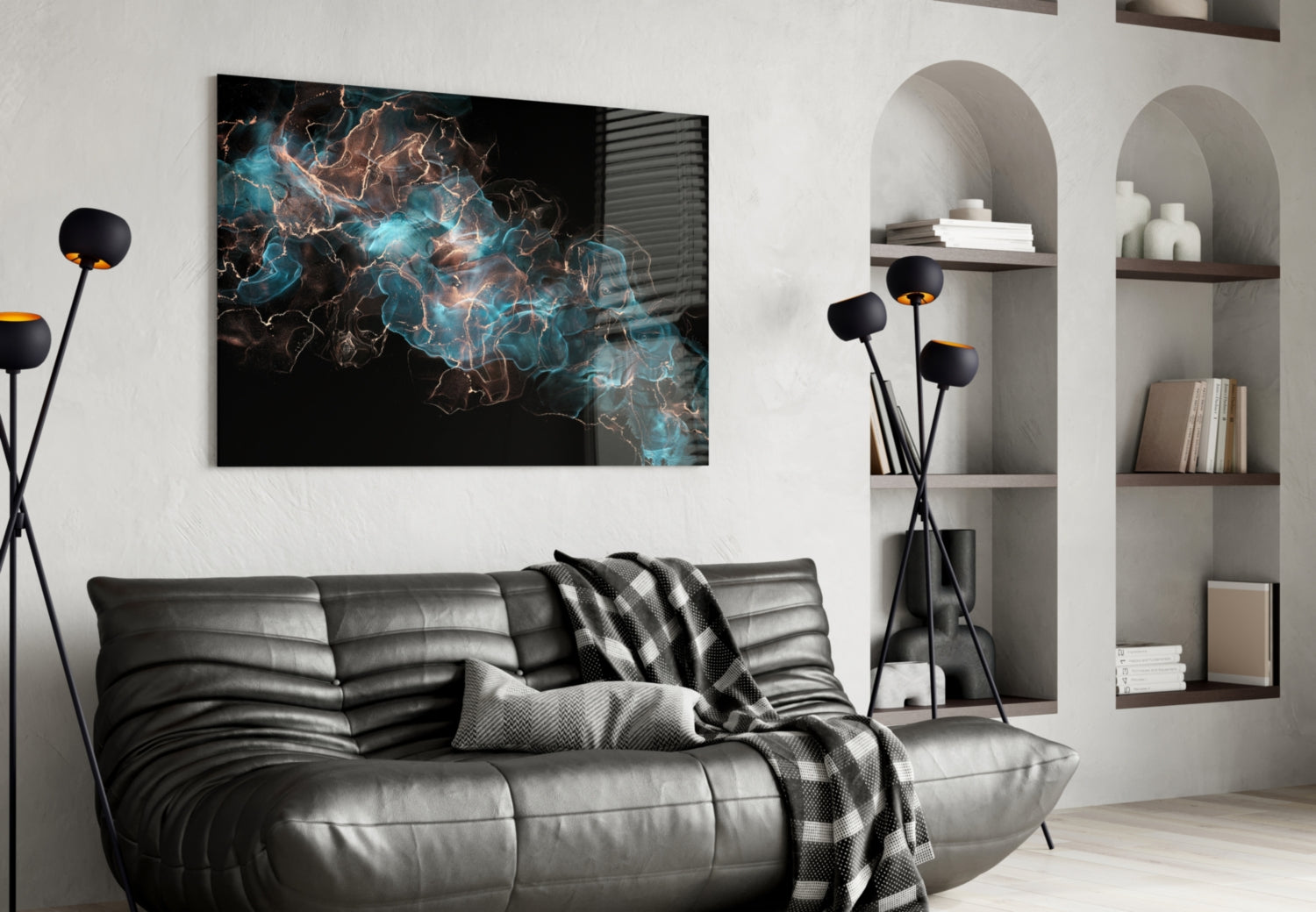 Energy Glass Wall Art.