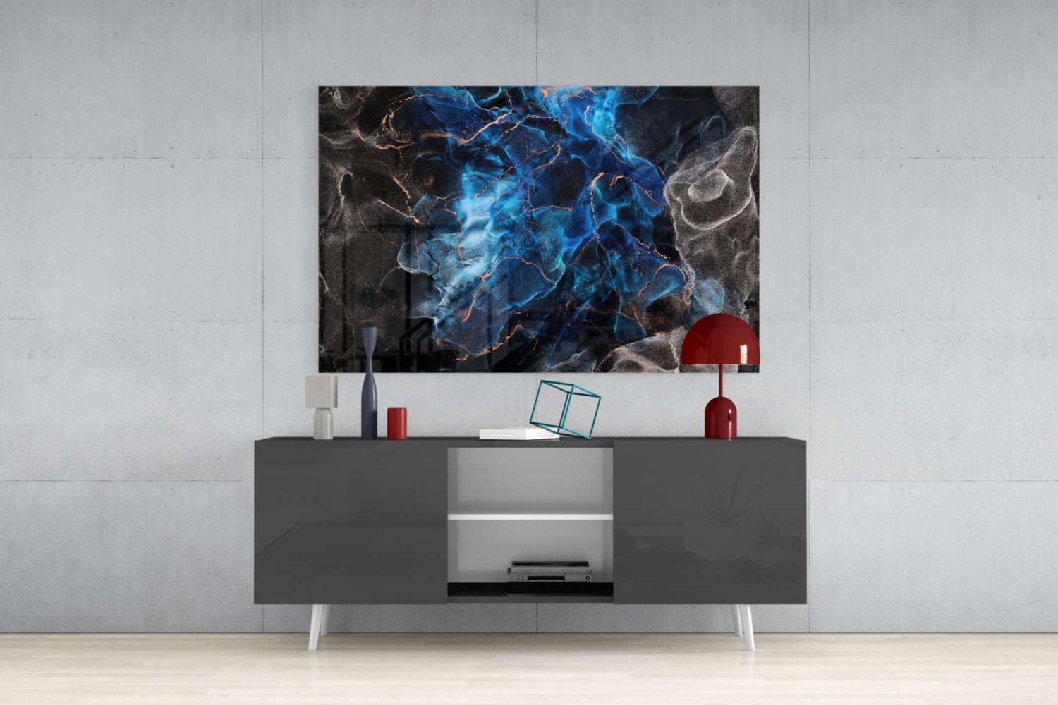 Energy Glass Wall Art.
