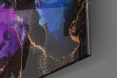 Energy panel catching low light to reveal its electric saturation