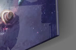 Planets panel catching low light to reveal its luminous depth