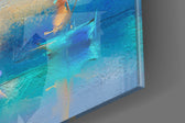 Sailboat panel catching window light to reveal its luminous calm