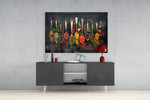 Spices Glass Wall Art.