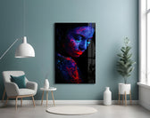 Serenity panel adding editorial mood to a gaming room