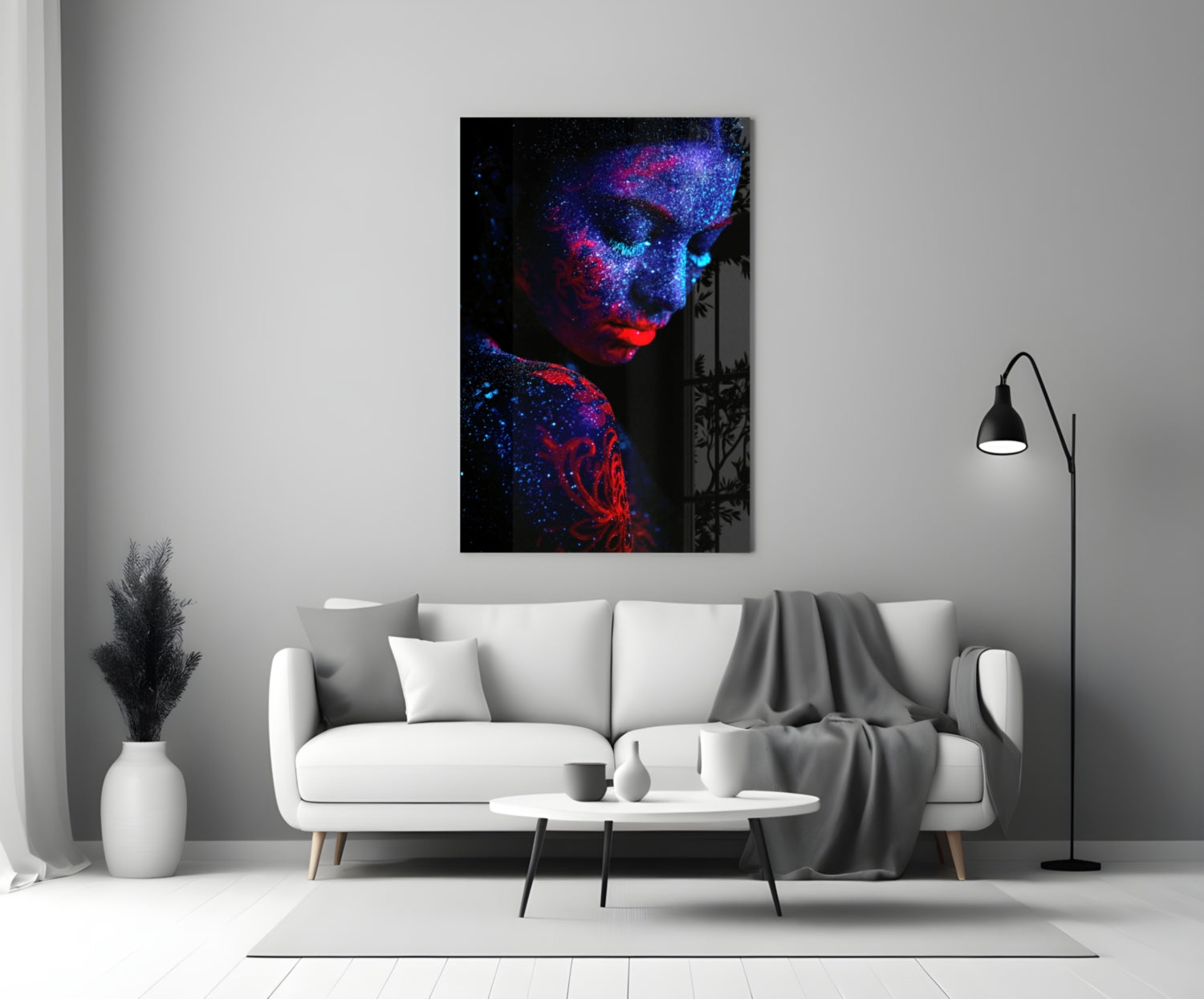 Serenity Glass Wall Art.