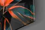 Flower panel catching window light to reveal its luminous saturation