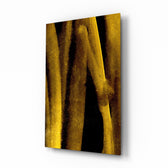 Fluid-minimalist panel bringing bold warmth to a contemporary lounge