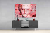 Sculpture Glass Wall Art.