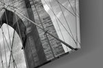 Brooklyn Bridge panel catching window light to reveal its tonal contrast