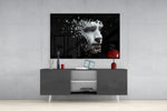 Being Human Glass Wall Art.