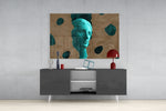 Sculpture Glass Wall Art.