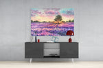 Tranquility Glass Wall Art.