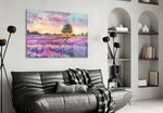 Tranquility panel adding editorial calm to a hallway