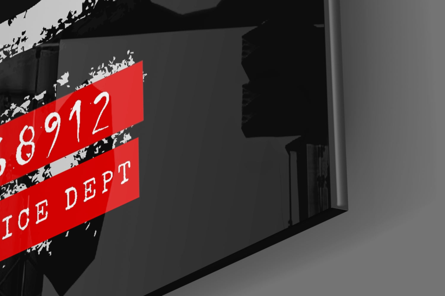 “Bad Dog” Glass Wall Art.