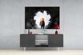 Astronaut Glass Wall Art.