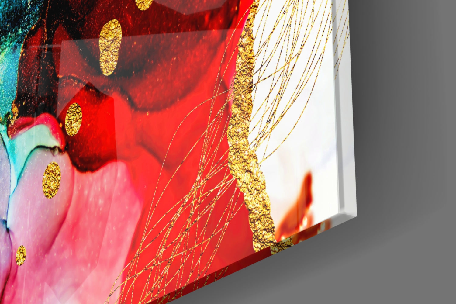 Colors Glass Wall Art.