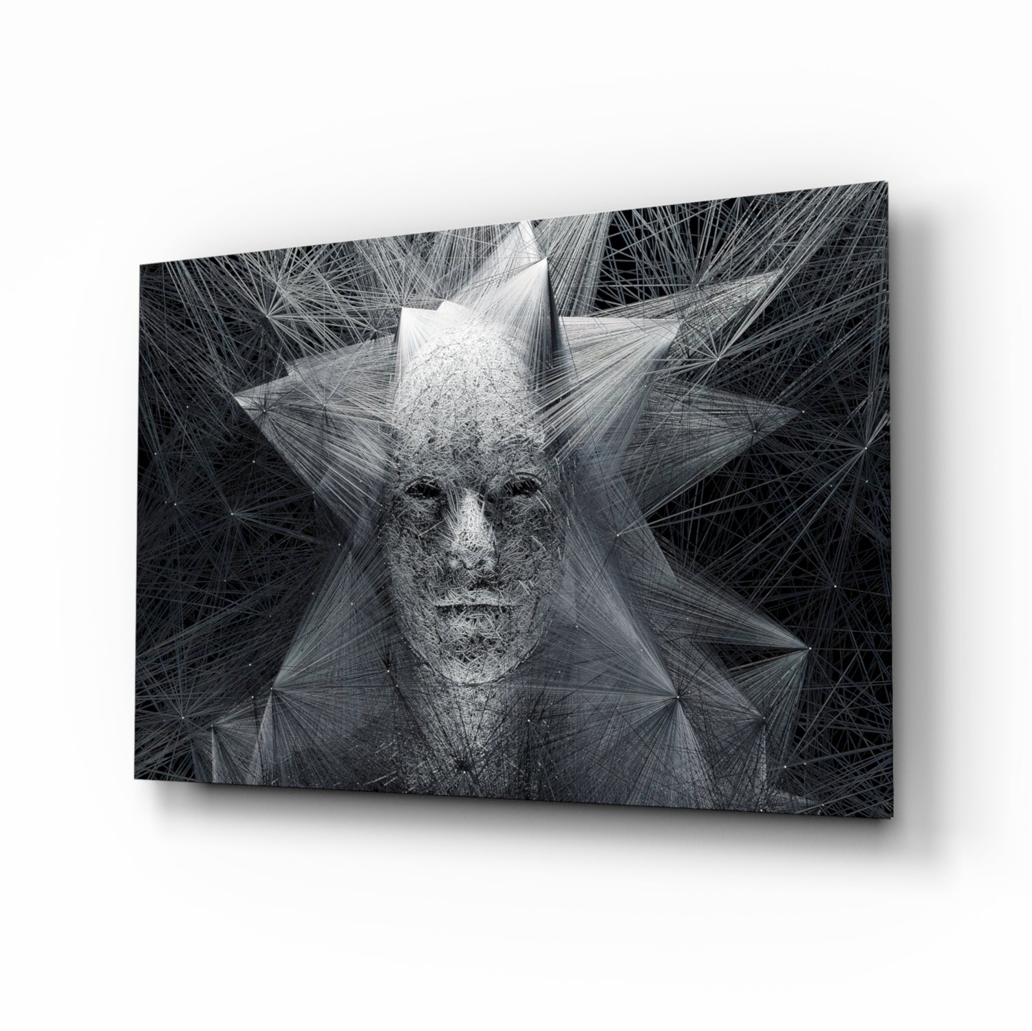 Self Glass Wall Art.