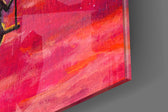 Freedom panel catching low light to reveal its luminous warmth
