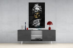 Poseidon Glass Wall Art.
