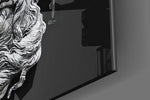 Poseidon panel catching low light to reveal its dramatic contrast