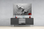 Relief Woman Glass Wall Art.